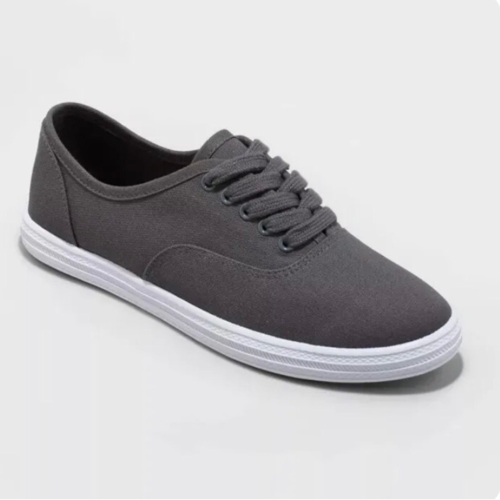 Women's Lunea Lace-Up Sneakers - Universal Thread™ Gray - Picture 1 of 4